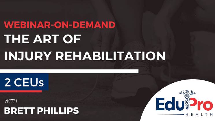 The Art of Injury Rehabilitation